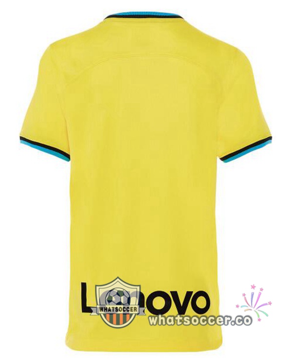 Inter Milan Third Soccer Jerseys Yellow 2022-2023
