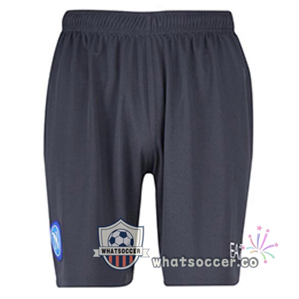 SSC Napoli Halloween Soccer Shorts Gray 2022-2023