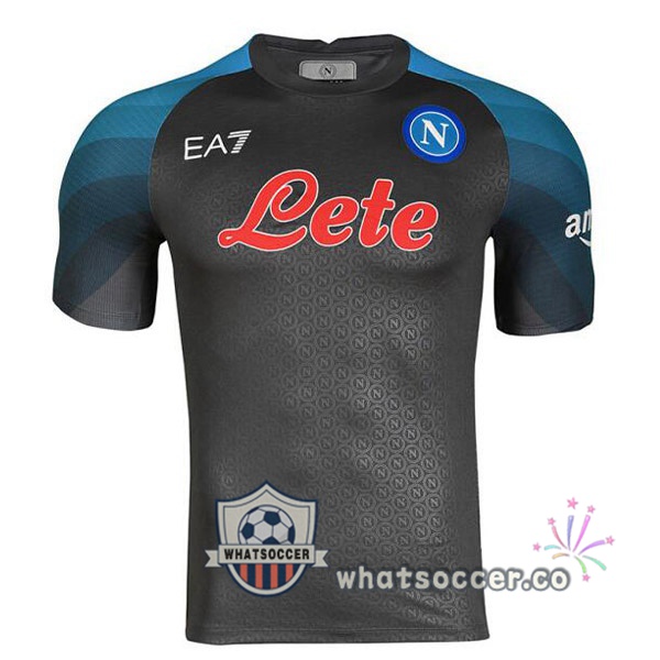 SSC Napoli halloween Soccer Jerseys Gray 2022-2023