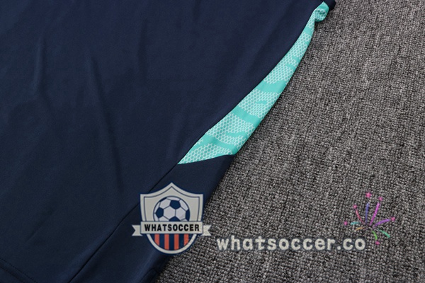 Arsenal + Shorts Blue Royal Soccer Vest 2022-2023