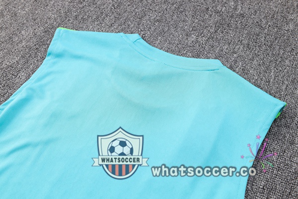Juventus + Shorts Green Soccer Vest 2022-2023