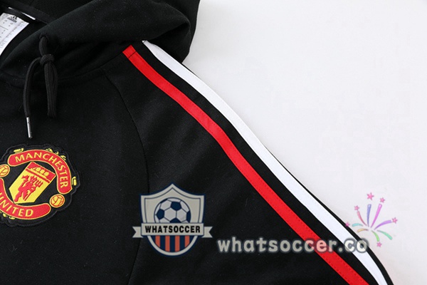 Manchester United Black Hooded Jacket 2022-2023
