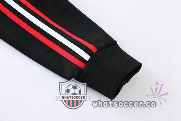 Manchester United Black Hooded Jacket 2022-2023