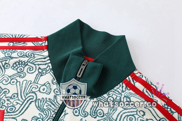 Mexico White Green Training Jacket 2022-2023