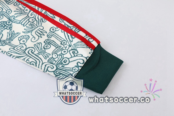 Mexico White Green Training Jacket 2022-2023