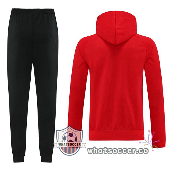 Arsenal Red Hooded Jacket 2022-2023