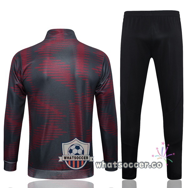 Germany Red Gray Training Jacket 2022-2023