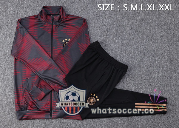 Germany Red Gray Training Jacket 2022-2023