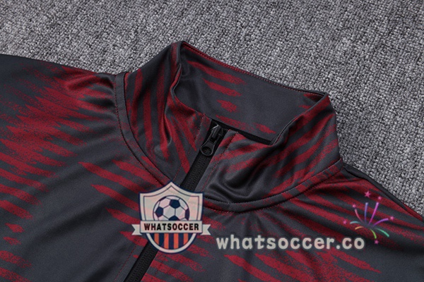 Germany Red Gray Training Jacket 2022-2023