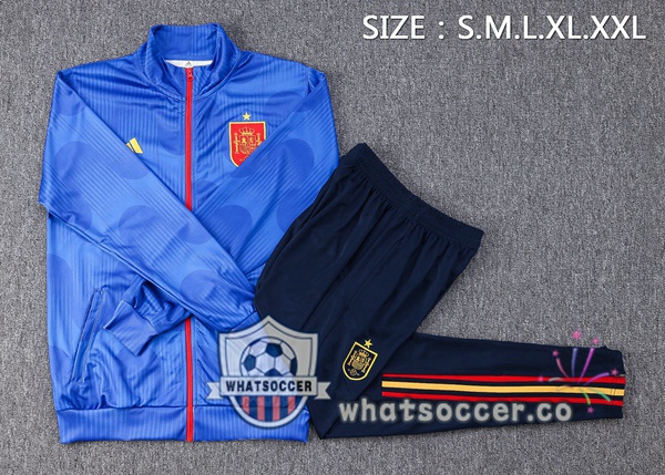 Spain Blue Training Jacket 2022-2023
