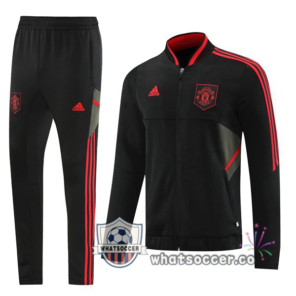 Manchester United Black Training Jacket 2022-2023