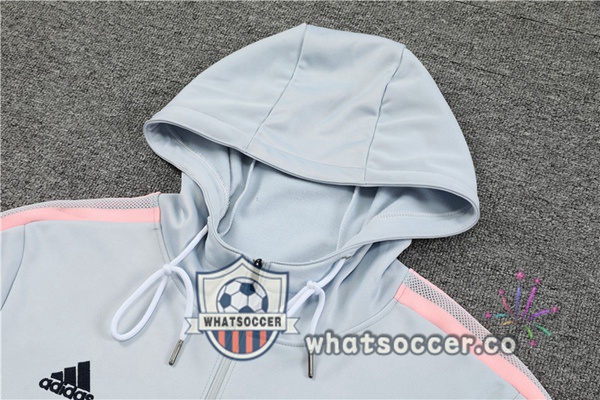 Arsenal Gray Hooded Jacket 2022-2023