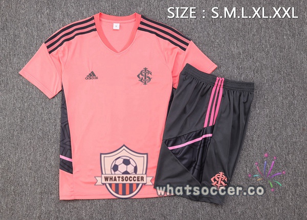 SC Internacional Training T-Shirts+ Shorts Rose 2022-2023