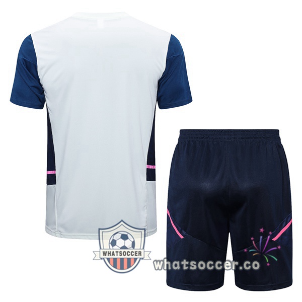 Arsenal Training T-Shirts+ Shorts White 2022-2023
