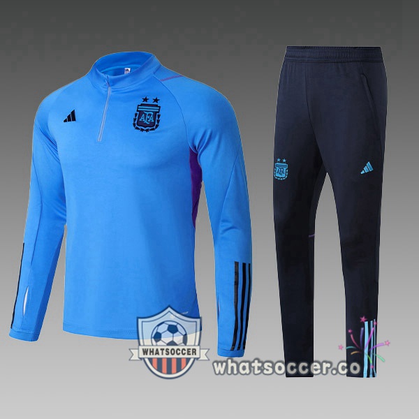 Argentina Kids Blue Tracksuit 2022-2023