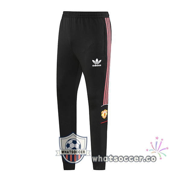 Manchester United Soccer Pants Black 2022-2023