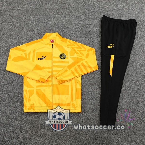 Manchester City Yellow Training Jacket 2022-2023