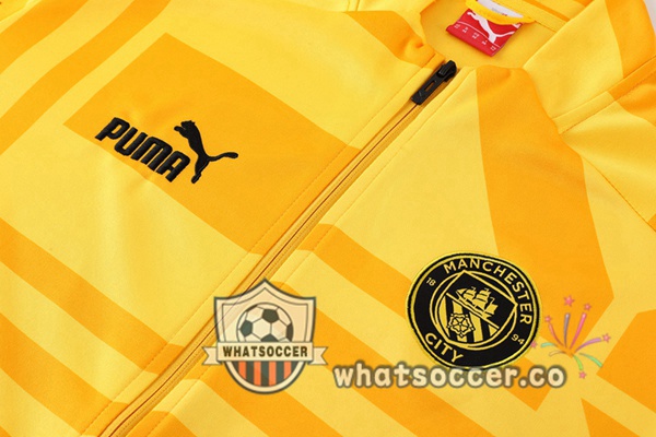 Manchester City Yellow Training Jacket 2022-2023