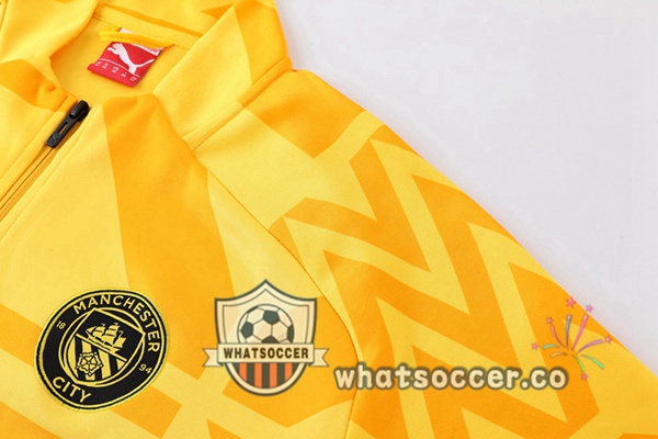 Manchester City Yellow Training Jacket 2022-2023