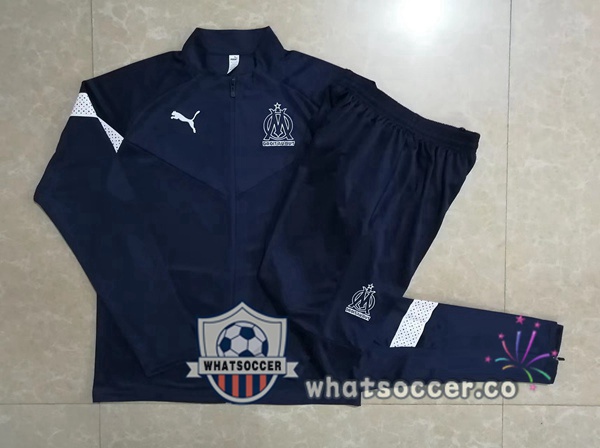 Olympique de Marseille Blue Royal Training Jacket 2022-2023