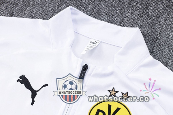 Dortmund BVB White Training Jacket 2022-2023