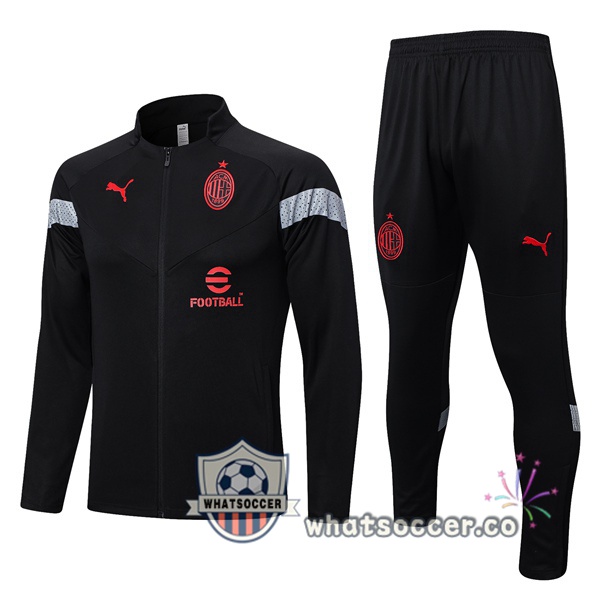 AC Milan Black Training Jacket 2022-2023
