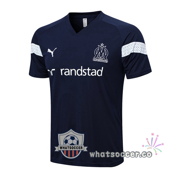 Olympique de Marseille Training T-Shirts Blue Royal 2022-2023
