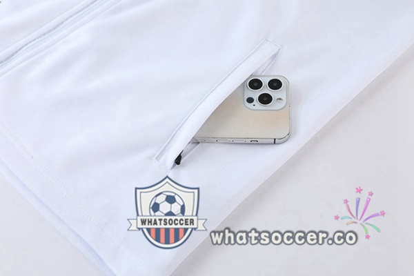 Paris PSG White Hooded Jacket 2022-2023