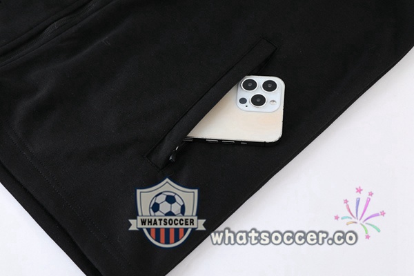 FC Barcelona Black Hooded Jacket 2022-2023