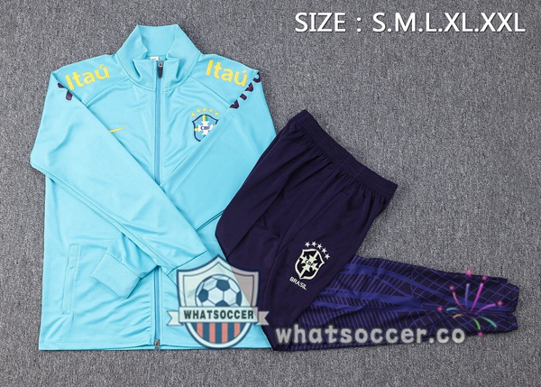 Brazil Blue Training Jacket 2022-2023