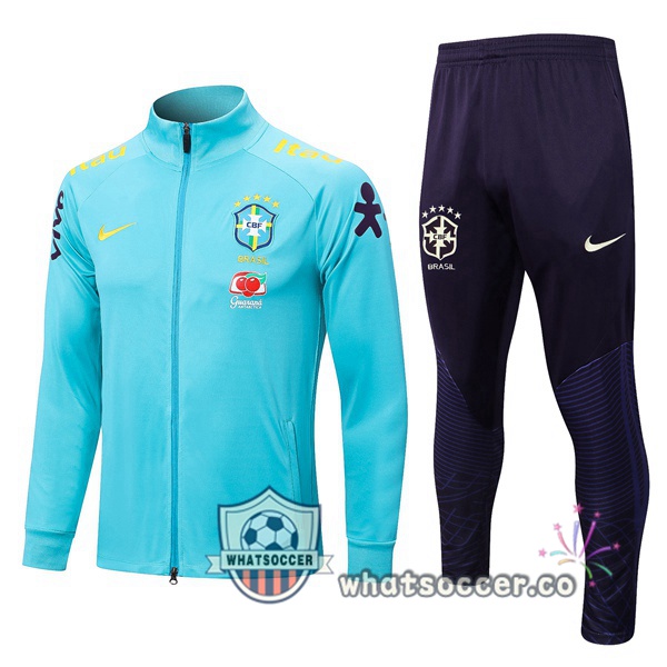 Brazil Blue Training Jacket 2022-2023