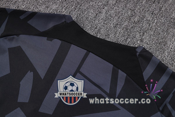 Paris PSG Training T-Shirts+ Pants Black 2022-2023