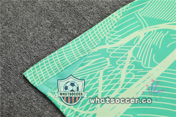 Brazil Training T-Shirts+ Shorts Green 2022-2023