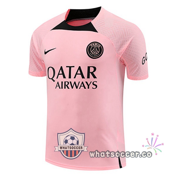 Paris PSG Training T-Shirts Rose 2022-2023