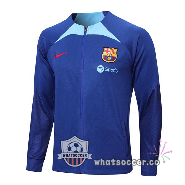 FC Barcelona Soccer Jacket Blue 2022-2023