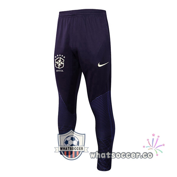 Brazil Soccer Pants Purple 2022-2023