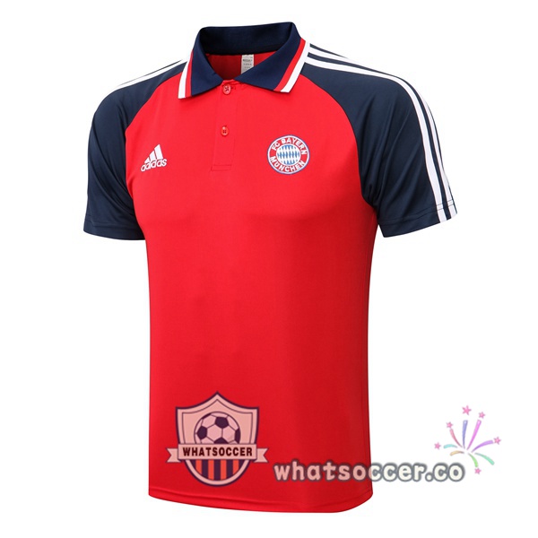 Training Polo Bayern Munich Red 2021-2022