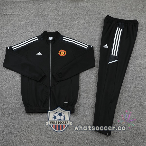 Manchester United Black Training Jacket 2021-2022