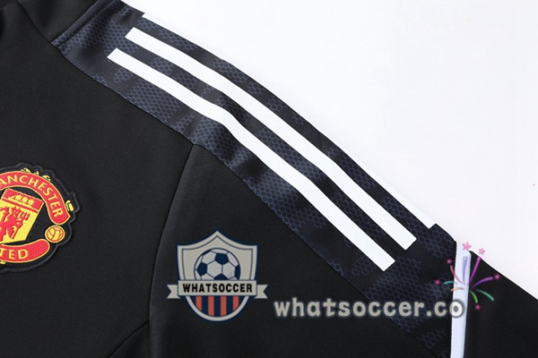 Manchester United Black Training Jacket 2021-2022
