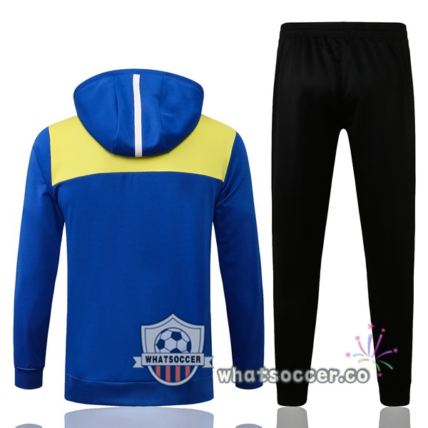 Juventus Blue Hooded Jacket 2021-2022