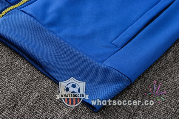 Juventus Blue Hooded Jacket 2021-2022