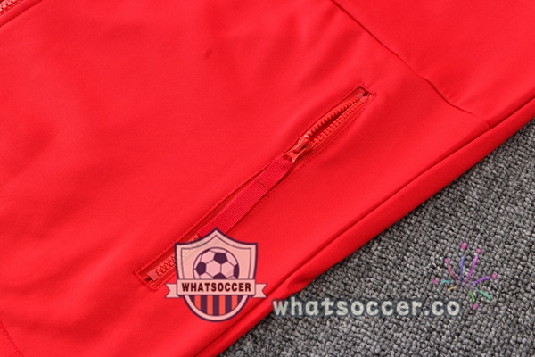 Arsenal Red Black Hooded Jacket 2021-2022