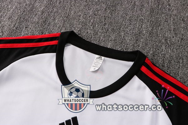 Manchester United Training T-Shirts + Pants White Black 2021-2022
