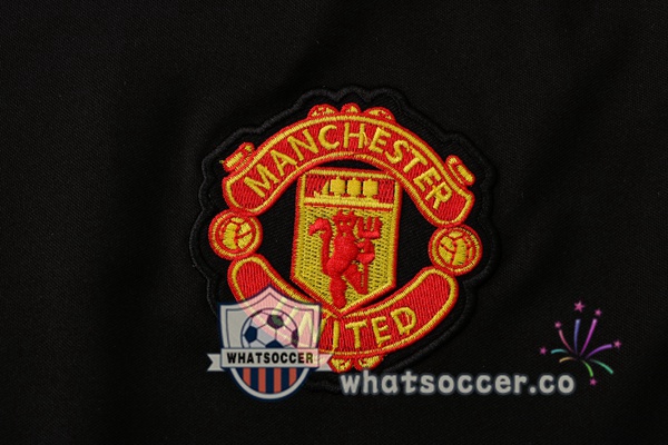 Manchester United Training T-Shirts + Pants Black 2021-2022