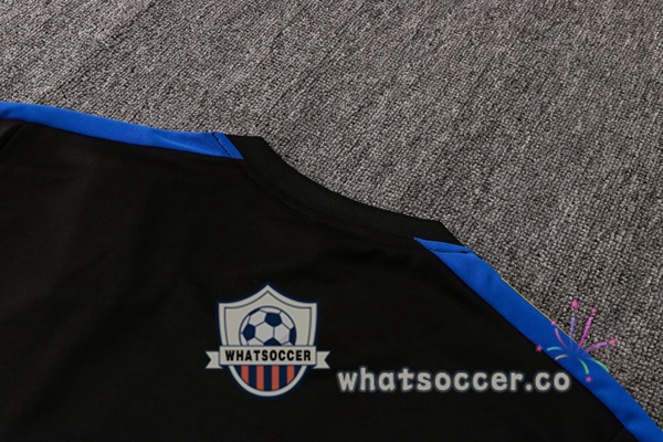 Manchester United Training T-Shirts + Pants Black 2021-2022