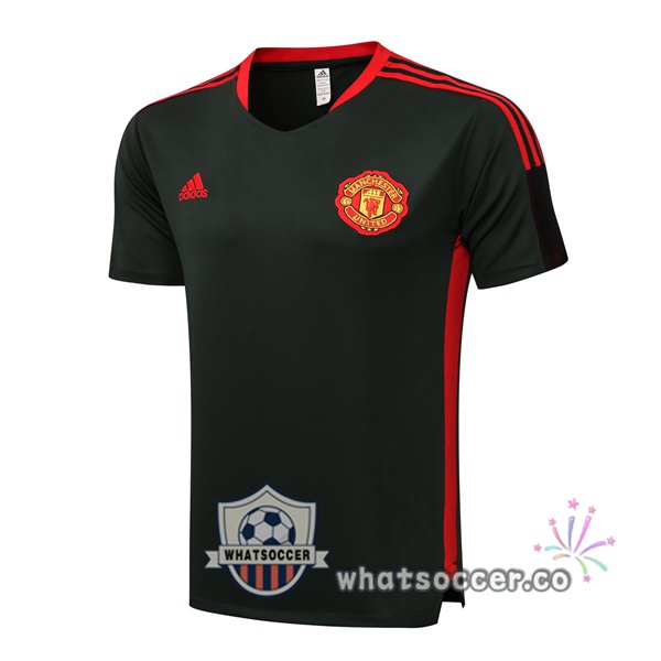 Manchester United Training T-Shirts Green Fonce 2021-2022