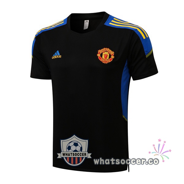 Manchester United Training T-Shirts Black 2021-2022