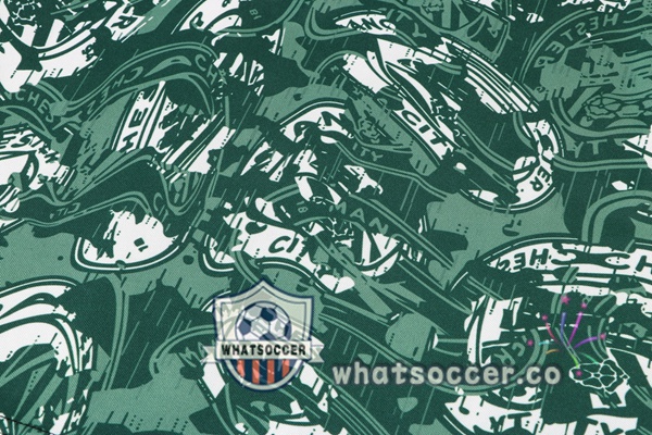 Training Polo Manchester City + Pants Green Black 2021-2022