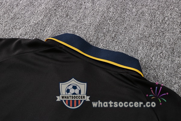 Training Polo Manchester City + Pants Green Black 2021-2022