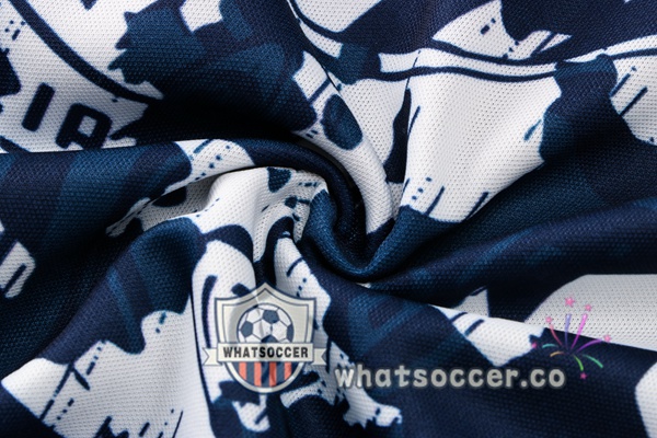 Training Polo Italy + Pants Blue Black 2021-2022